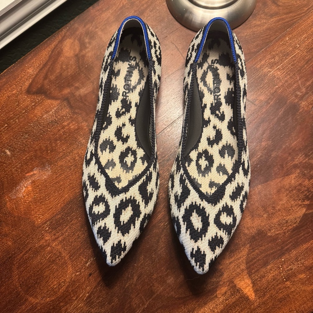 Rothy's Cheetah print Flats
